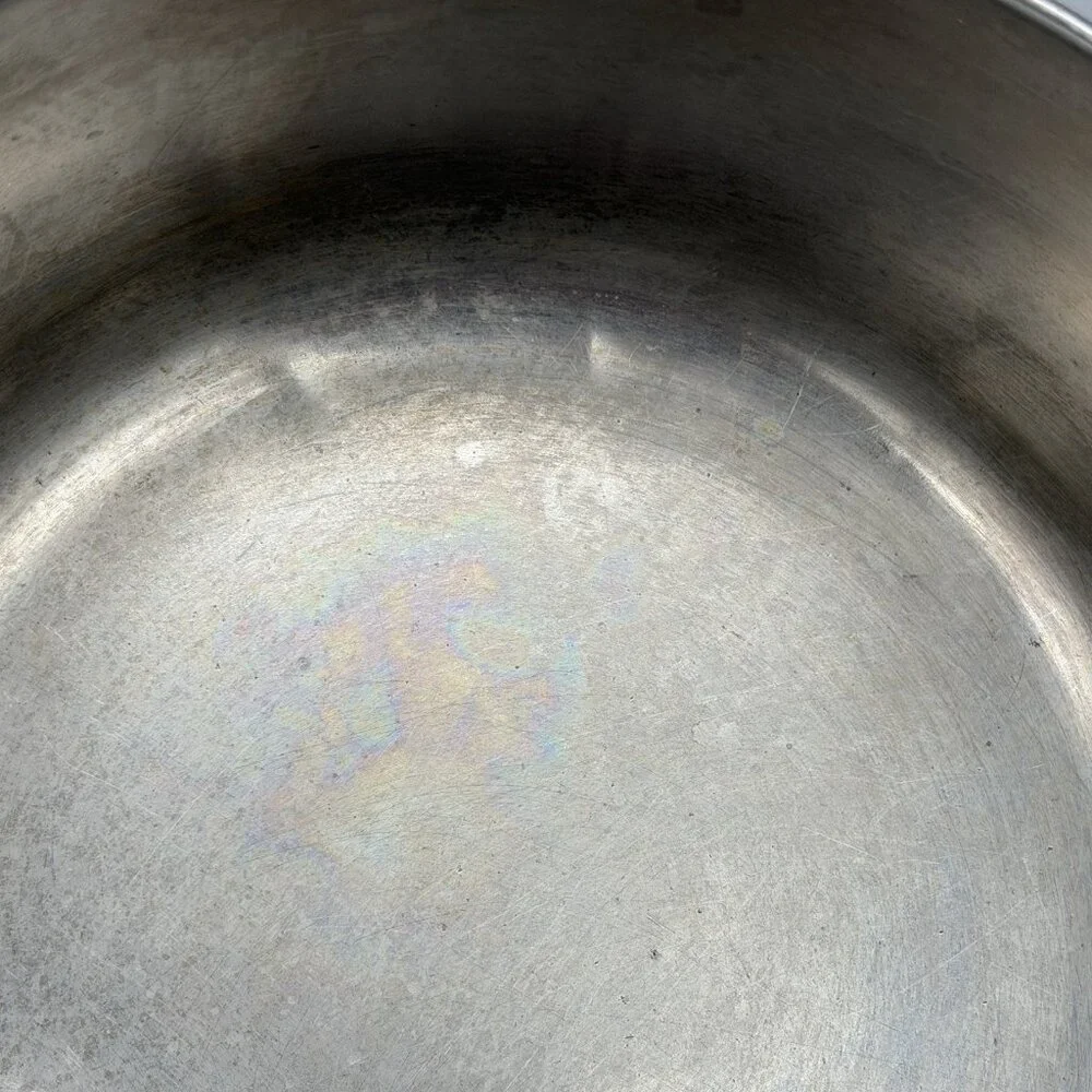 Vintage Revere Ware 1801 1 Qt. Sauce Pan Pot with Copper Bottom & Lid